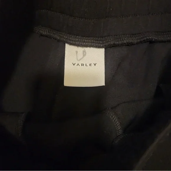 Varley Adler Black High Waist Casual Shorts - Picture 4 of 4